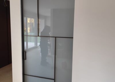 Porta Scorrevole Interna Henry Glass con Grid